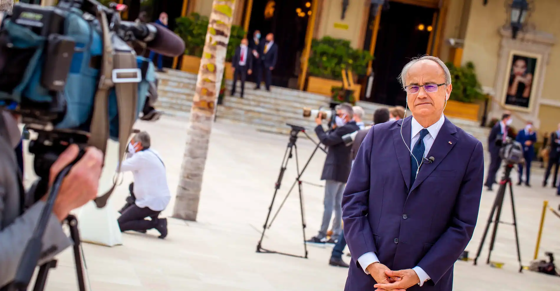 Inauguration Place du casino Monaco 